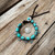Beaded Turquoise with Western Charms Bracelet