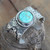 Southwest Stamped Turquoise Cuff Bracelet