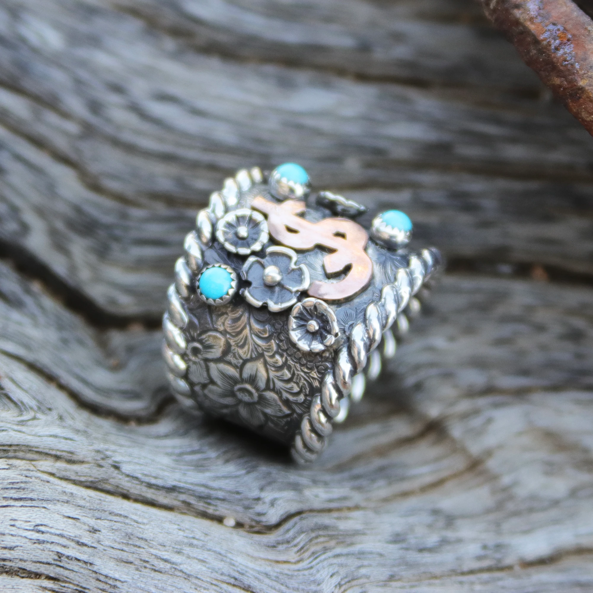 J$ Ranch Brand Turquoise Ring