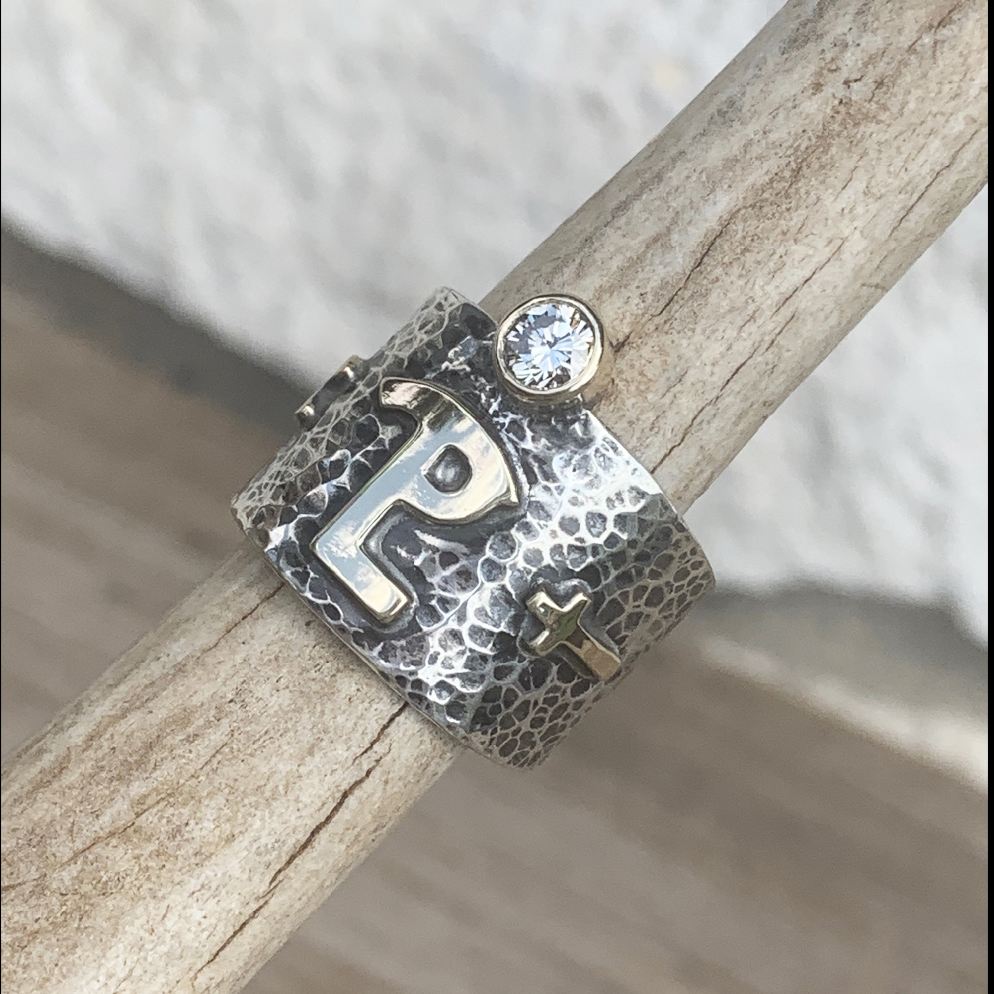 Diamond Ranch Brand Ring 1