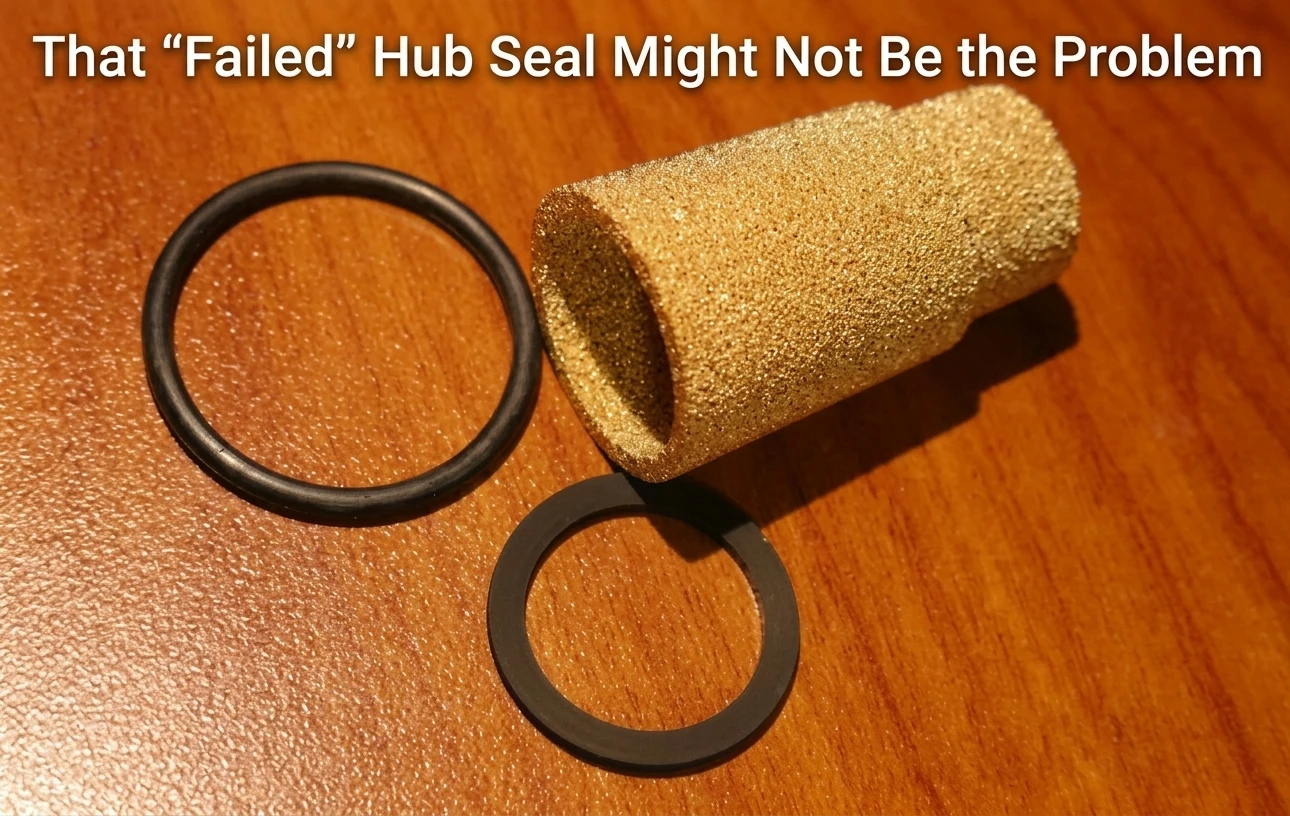That "Failed" Hub Seal Might Not Be the Problem