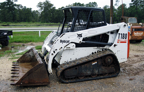 Bobcat T180 Side Compact Track Loader CTL