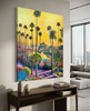 I Love LA (Original Painting) Oil On Canvas 30x24 Framed by Han Mook Kim