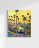 I Love LA (Original Painting) Oil On Canvas 30x24 Framed by Han Mook Kim