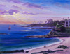 Laguna Beach, California (Original Painting) Acrylic On Gallery Wrapped Canvas (Unframed)  16"x20"  by   Trevor Lohrke