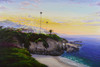 Treasure Island, Laguna Beach (Original Painting) Acrylic on Canvas Unframed 24x36 by Trevor Lohrke