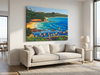 Laguna Beach (Original Painting) Oil on Canvas 30x40 Framed by Han Mook Kim