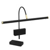19" Battery Operated LED Grand Piano Lamp