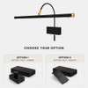 19" Battery Operated LED Grand Piano Lamp