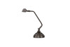 Side View of 12" Mahogany Bronze Dimmable Piano Desk Lamp