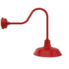 16" Indoor/Outdoor Sleek Vintage Red LED Gooseneck Light 16" Indoor/Outdoor Sleek Vintage Red LED Gooseneck Light