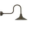 Mahogany Bronze 16" Calla Industrial Indoor/Outdoor LED Barn Light