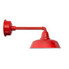 Red Metropolitan Indoor/Outdoor 14" Farmhouse LED Barn Light