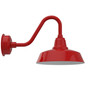 Red 14" Indoor/Outdoor Farmhouse LED Barn Light