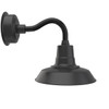 12" Vintage LED Sconce Light with Chic Arm in Matte Black 12" Vintage LED Sconce Light with Chic Arm in Matte Black