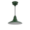 14" Calla LED Pendant Light in Vintage Green