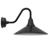 20" Calla LED Barn Light with Vintage Arm in Black 20" Calla LED Barn Light with Vintage Arm in Black