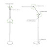 Different Angles of Cocoweb LED Piano Floor Lamp