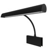 Cocoweb 14" Battery Operated LED Piano Lamp with Gooseneck Design and Clip-on Mount
