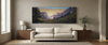 Yosemite Valley Morning (Original Painting) Oil on Canvas 12x36 by Douglas Castleman