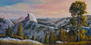 Yosemite Glacier Point Morning (Original Painting) Oil on Canvas 12x24 by Douglas Castleman