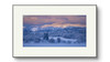 Pink Sunrise over Snow by Dana Sharman