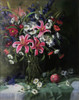 Fireworks (Original Oil Painting) by Linda Glover Gooch