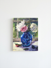 Cobalt Blue Vase (Original Painting) by Kristina Sellers