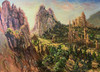Garden of the Gods at Sunrise (Print) by Michael J. Russel