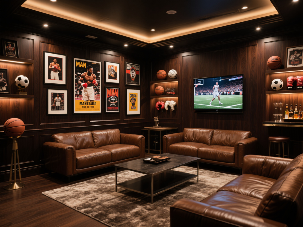 5 Stylish Man Caves You'll Envy