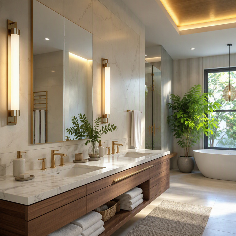 6 Bathroom Lighting Setups for a Brighter Morning Routine