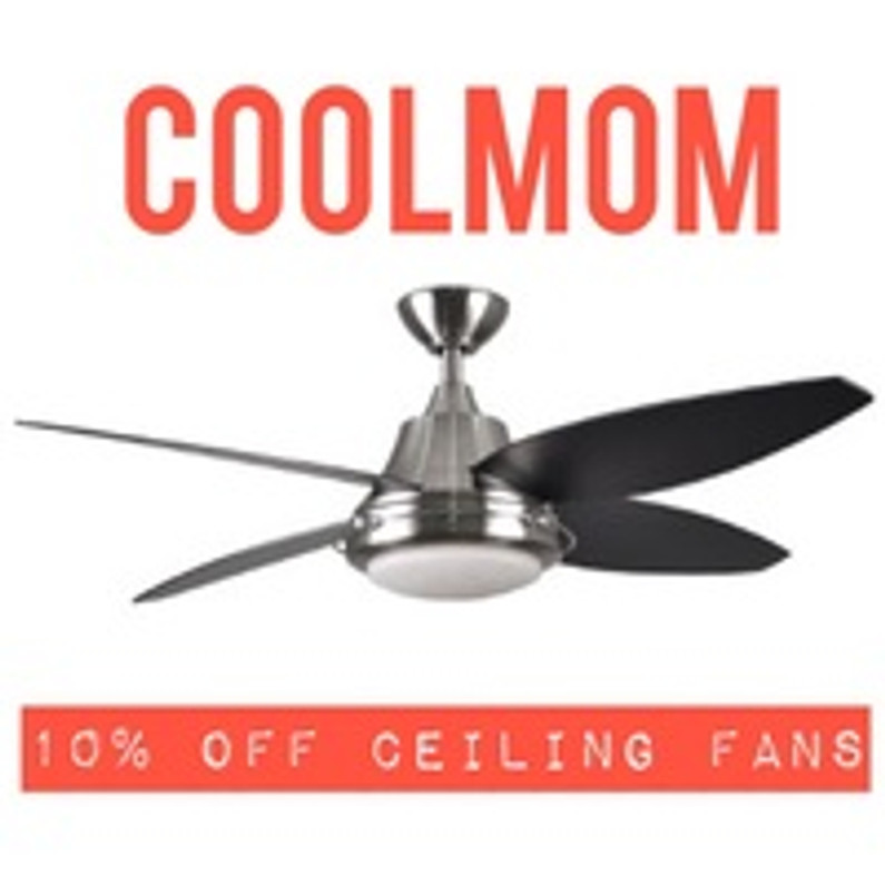 The Best Mother's Day Gift -- 10% OFF SELECT CEILING FANS