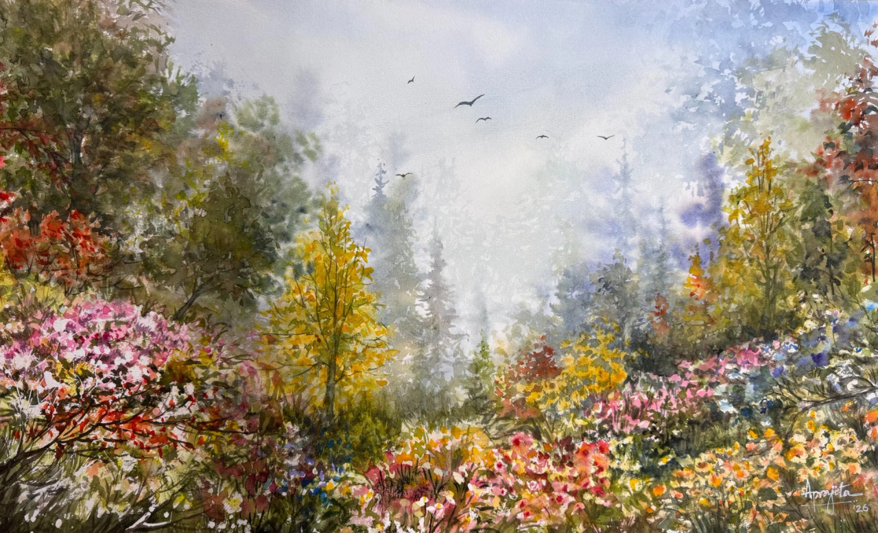 Spring Reverie Spring Reverie (Print) by Aprajita Lal - Cocoweb - Quality LED Lighting ...
