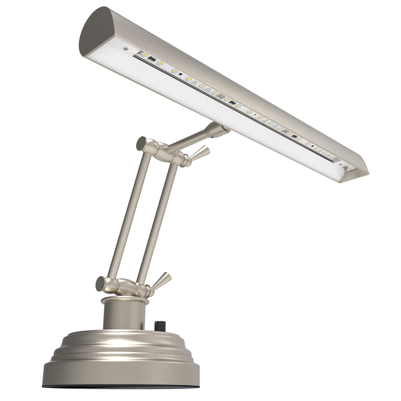 Cocoweb 16.6 Piano Lamp Cocoweb Finish: Satin Nickel