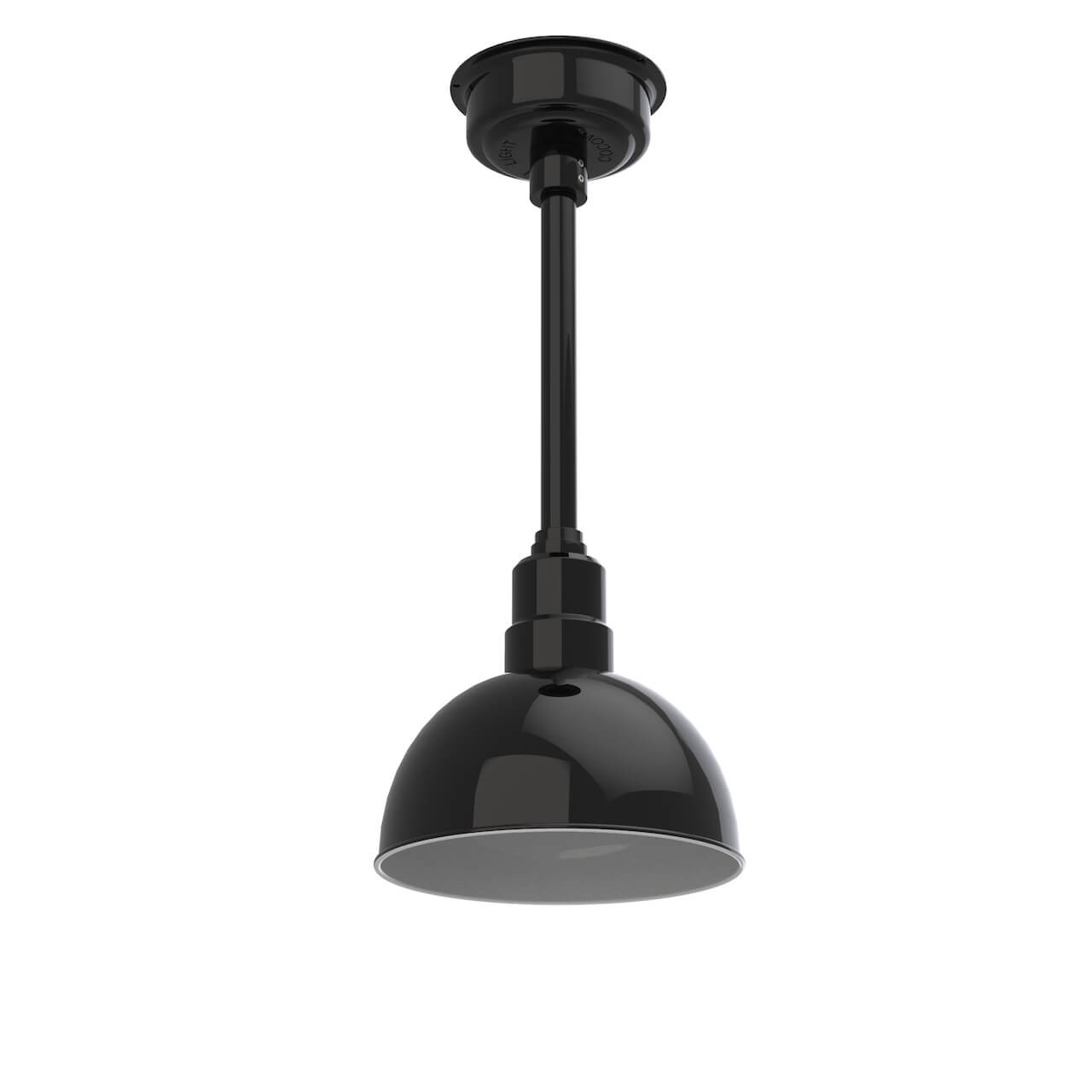 Boden Bar Ceiling Pendant Light - Black Chrome - Lighting Direct
