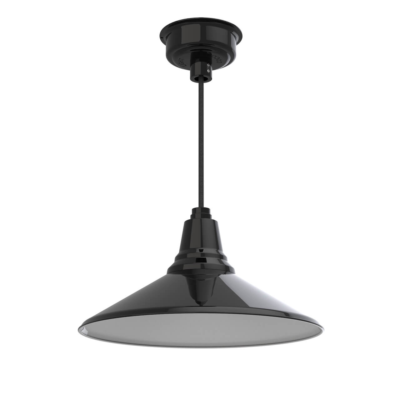 Cocoweb Calla 1-Light LED Mini Pendant, Black