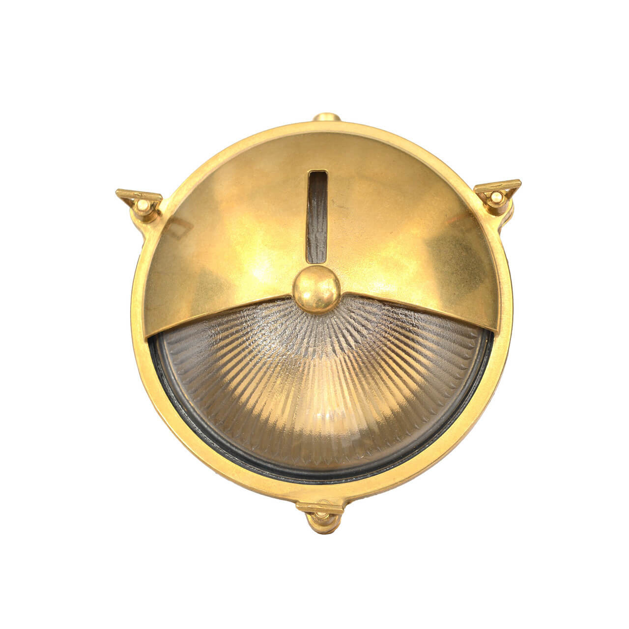 Canberra Bulkhead Wall Sconce in Brass - Cocoweb - Quality LED Lighting  Specialists
