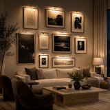How to Light a Gallery Wall at Home