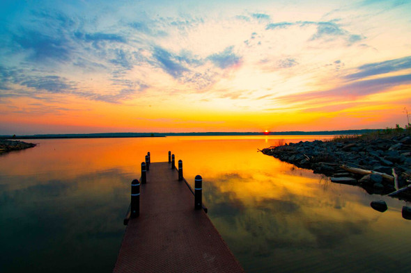 Sunrise at the Boat Launch by Josh Blackman