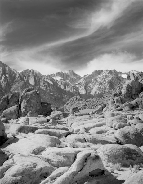 Alabama Hills & Mt. Whitney #2 in California by William Lemke