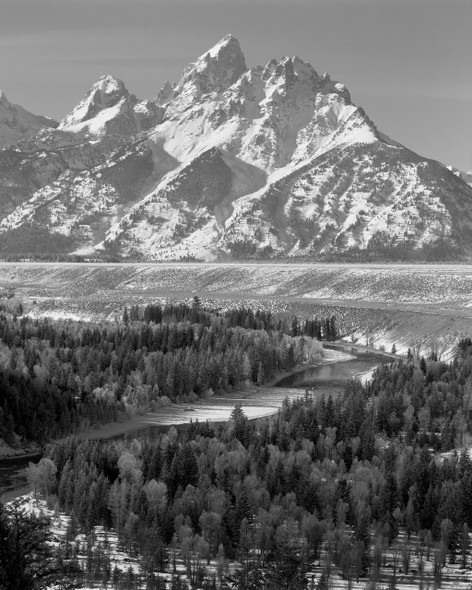 Vertical Tetons in Wyoming by William Lemke