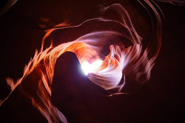Heart to Heart,  Upper Antelope Canyon, by Ruby Hour Photo Art ~ Marcela Herdova