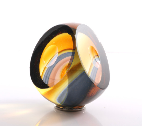 Owl eyes in gold by Ben Silver