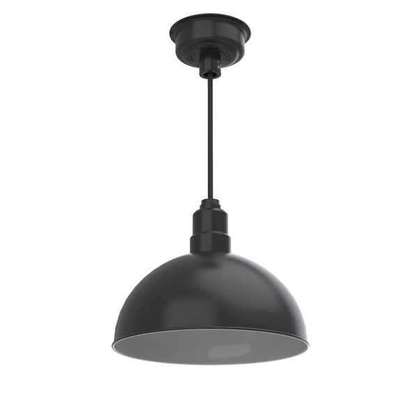 14" Blackspot LED Pendant Light in Matte Black