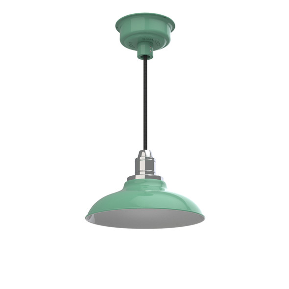 12" Peony LED Pendant Light in Jade