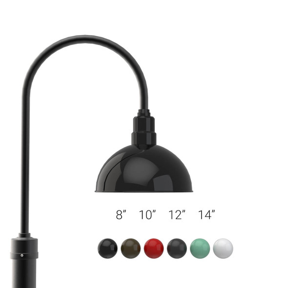 Customizable Blackspot LED Barn Lamp Post