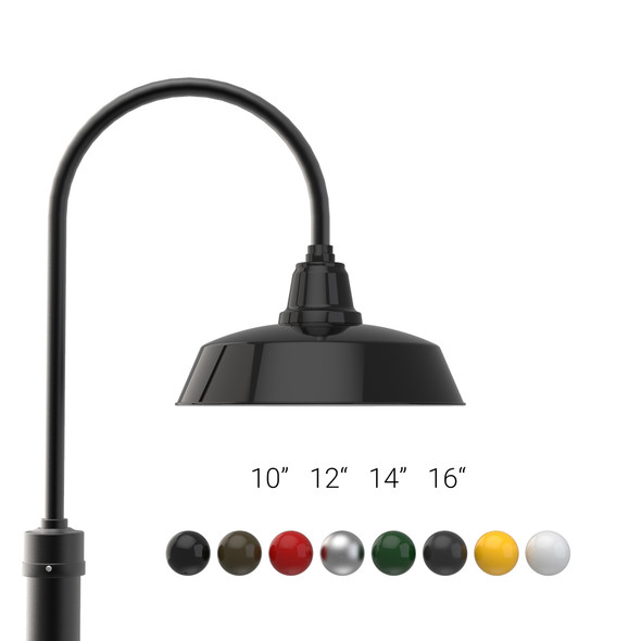 Customizable Farmhouse LED Lamp Post Light