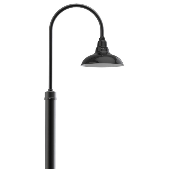 8ft, 11ft or 14ft Dahlia Vintage Street Post Light with Matte