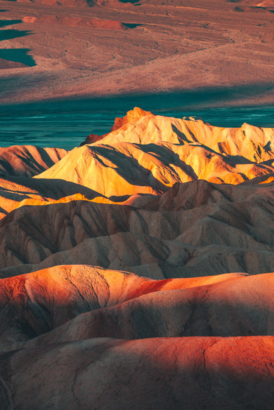 Intricacies of Light (Vertical) - Death Valley National Park by Zach Doehler