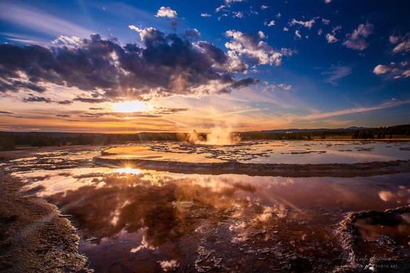 Yellowstone National Park by Ruby Hour Photo Art ~ Marcela Herdova